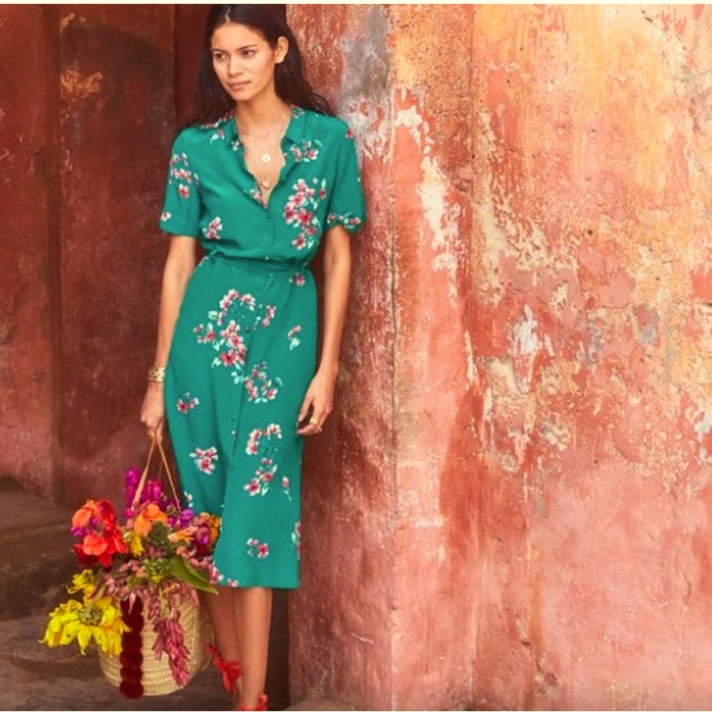Sezane midi dress